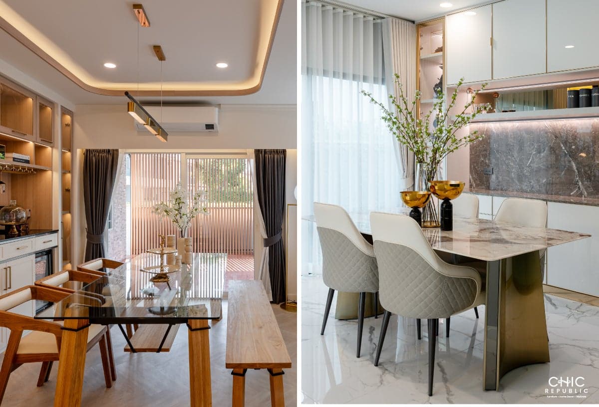 luxury dining table