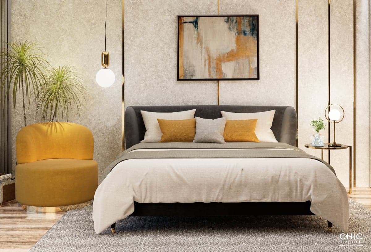 Bed with Lifting Base and Storage