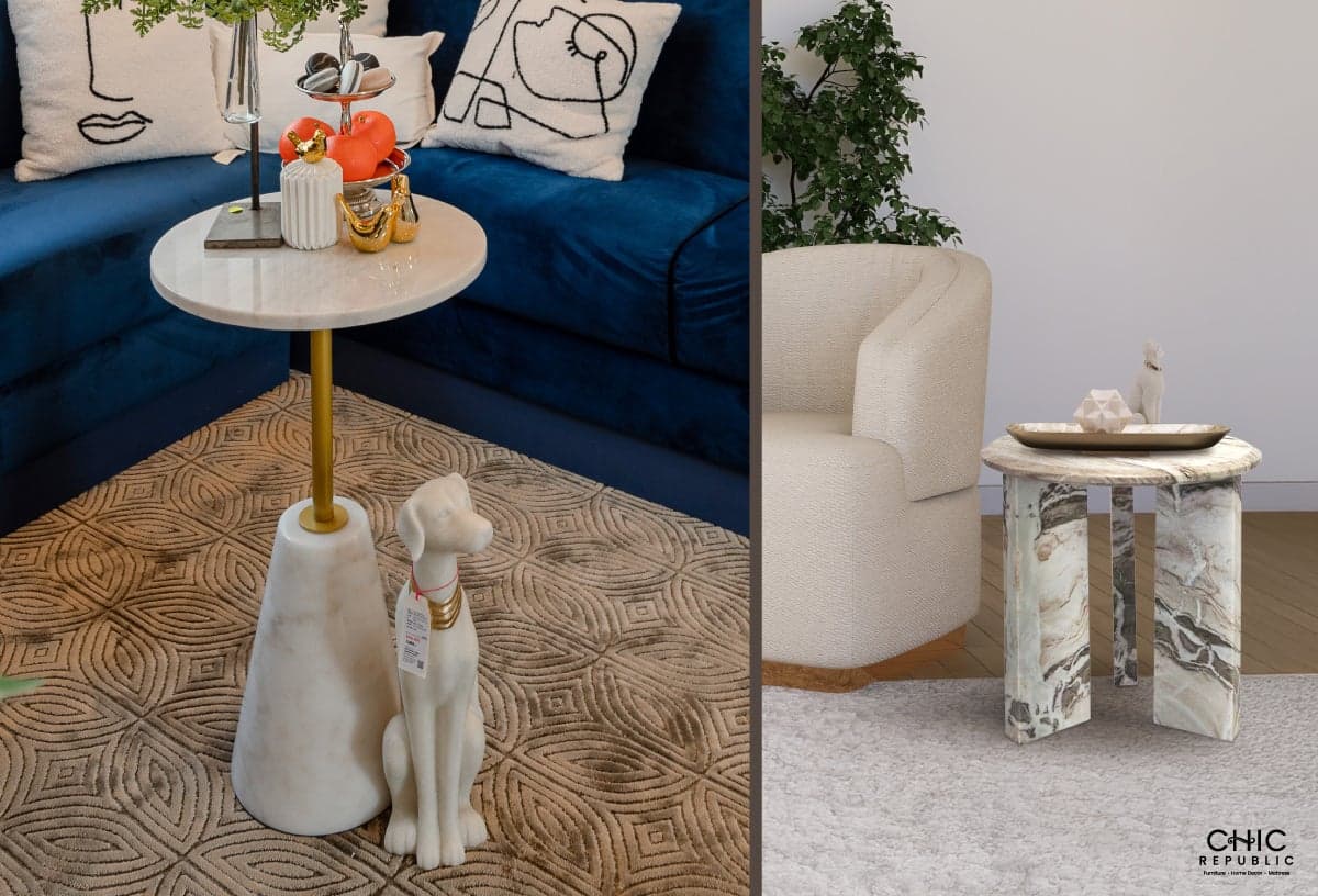 Marble Side Tables