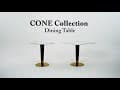 CONE CIRCLE-GV/80,Dining Table-video