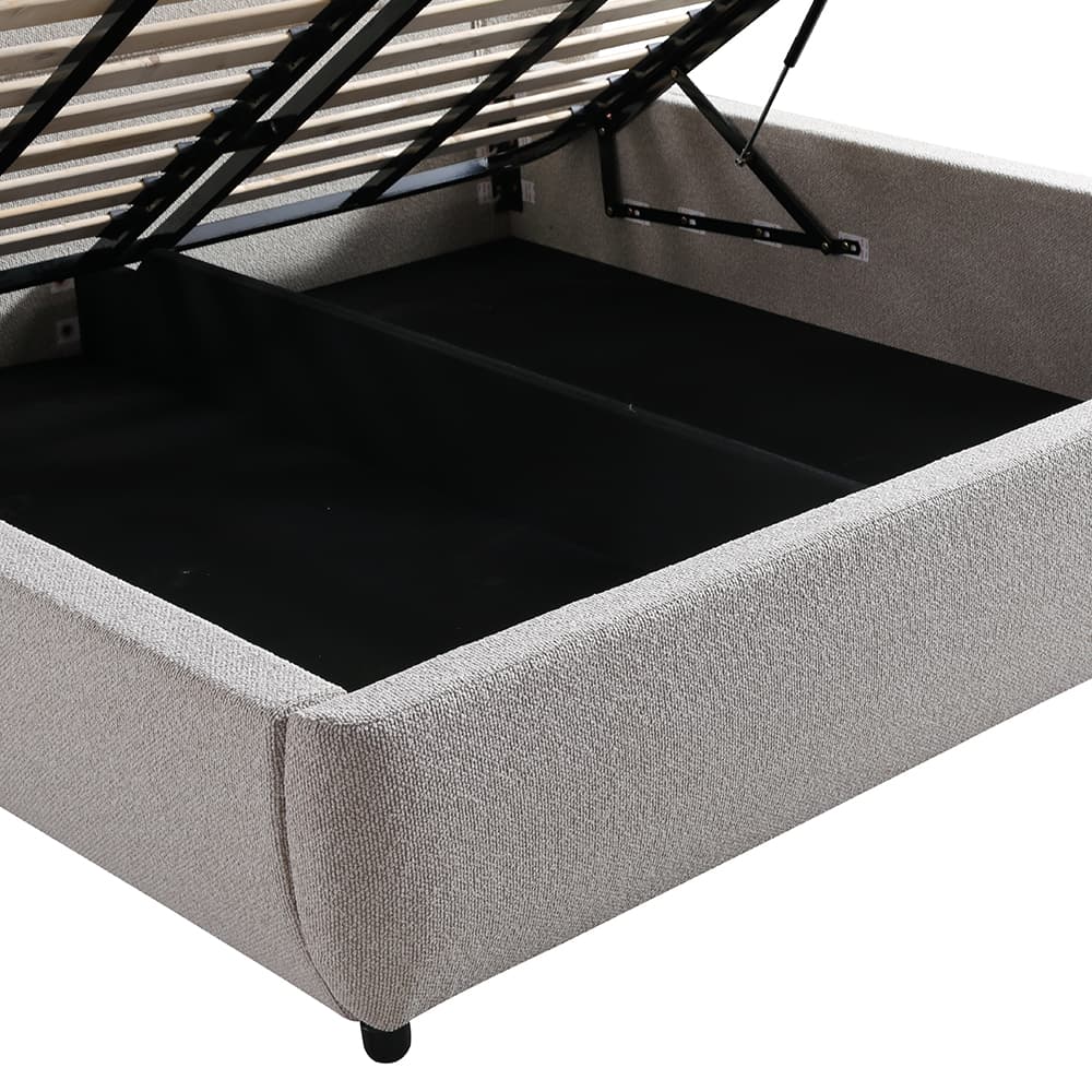 DOMINO/150,เตียง 5ฟุตพื้นเตียงยกได้พร้อมที่เก็บของ-7