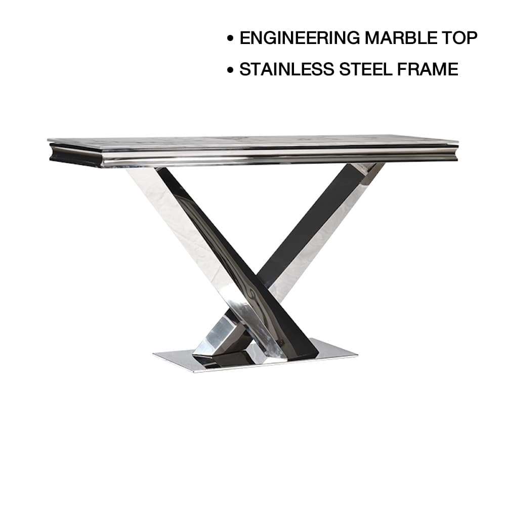 GIOVANNI-CH/140 MARBLE,โต๊ะคอนโซล