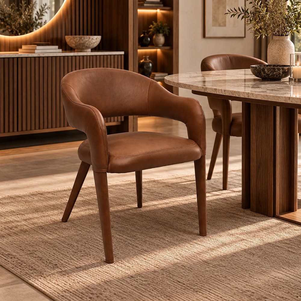 ELITE,Dining Chair with Armrest