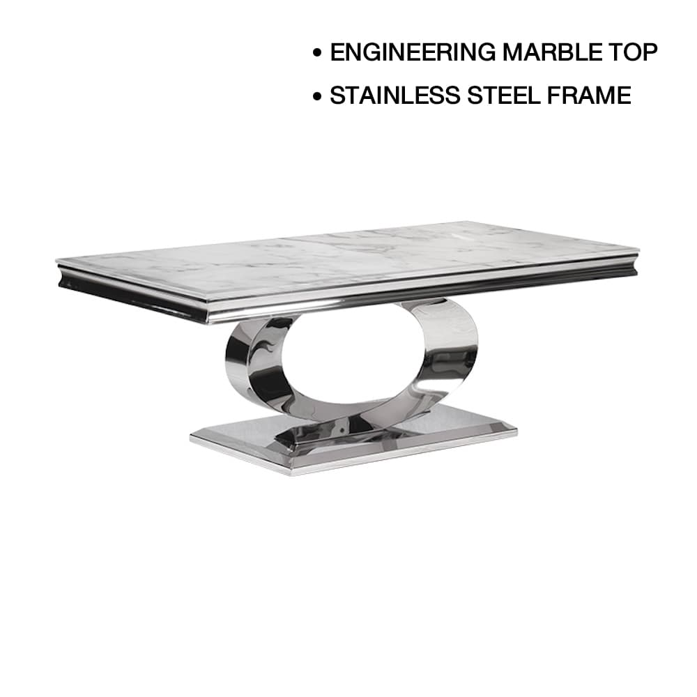 MENDIOLA-CH/130 MARBLE,โต๊ะกลาง