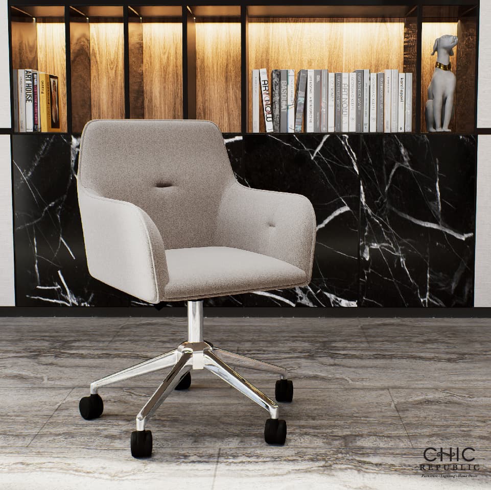 KALEL,Swivel & Adjustable Office Chair-6