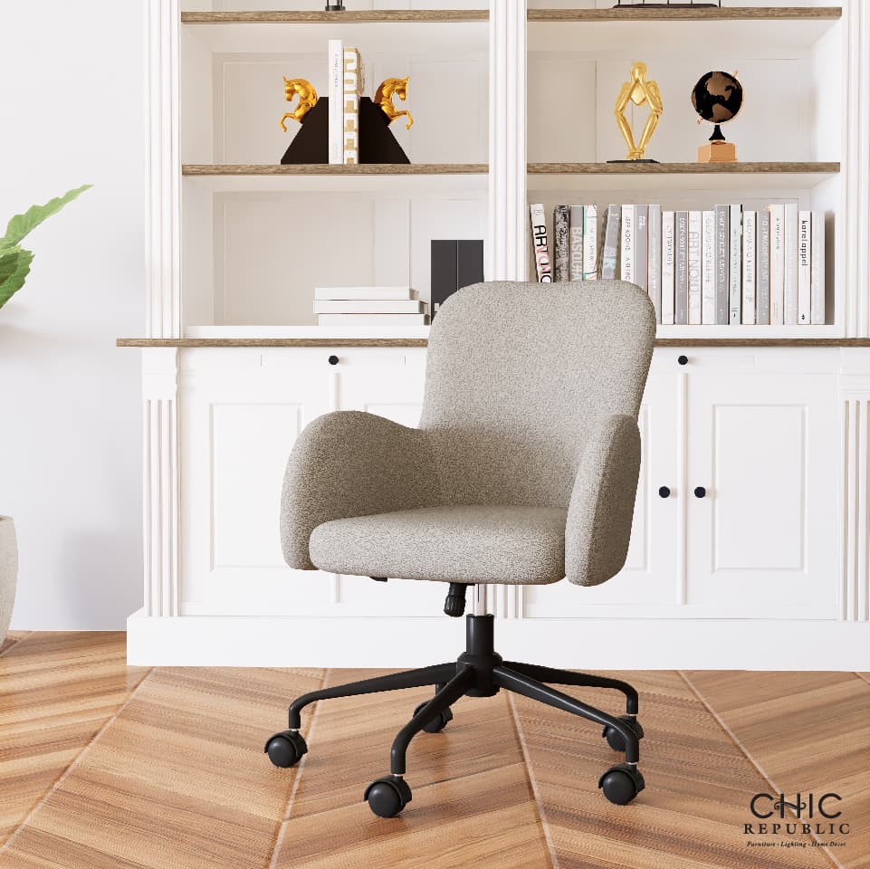 KONNIE,เก้าอี้สำนักงานหมุนและปรับระดับได้-7