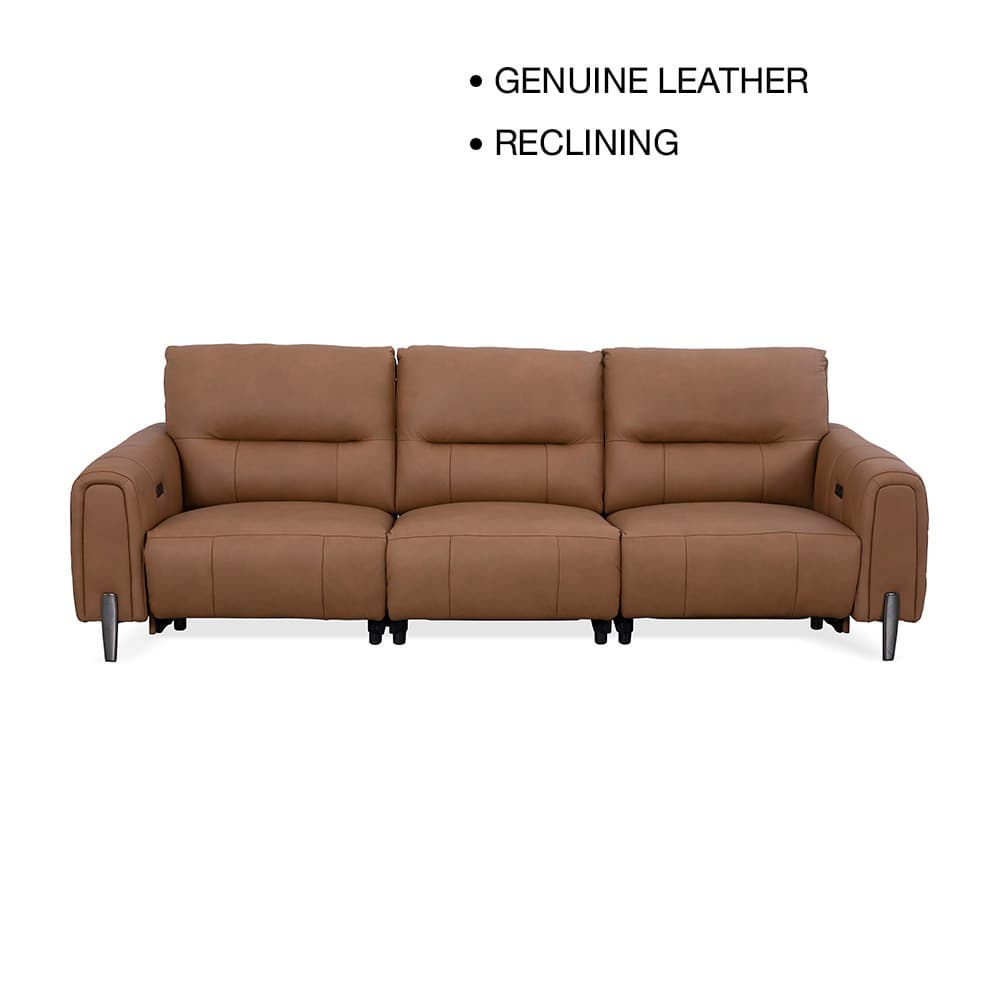 WILLOW/3RRRM,โซฟาปรับเอนนอน 3 ที่นั่ง/ปรับไฟฟ้า