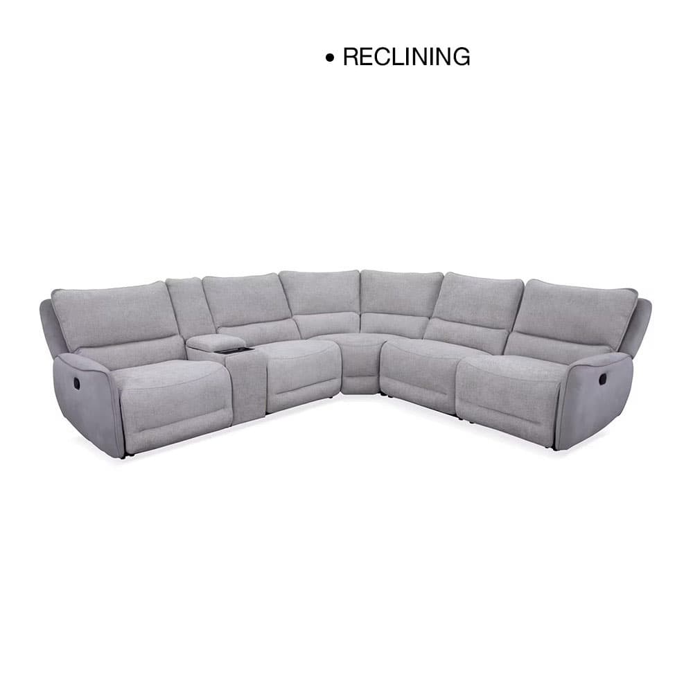 CARNABY/RRRM-R,โซฟาปรับเอนนอนเข้ามุมด้านขวา/ไฟฟ้า