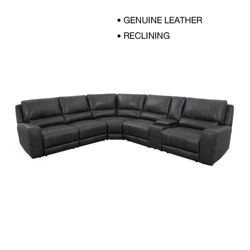 HACKETT/RRRM-R,โซฟาปรับเอนนอนเข้ามุมด้านขวา/ไฟฟ้า