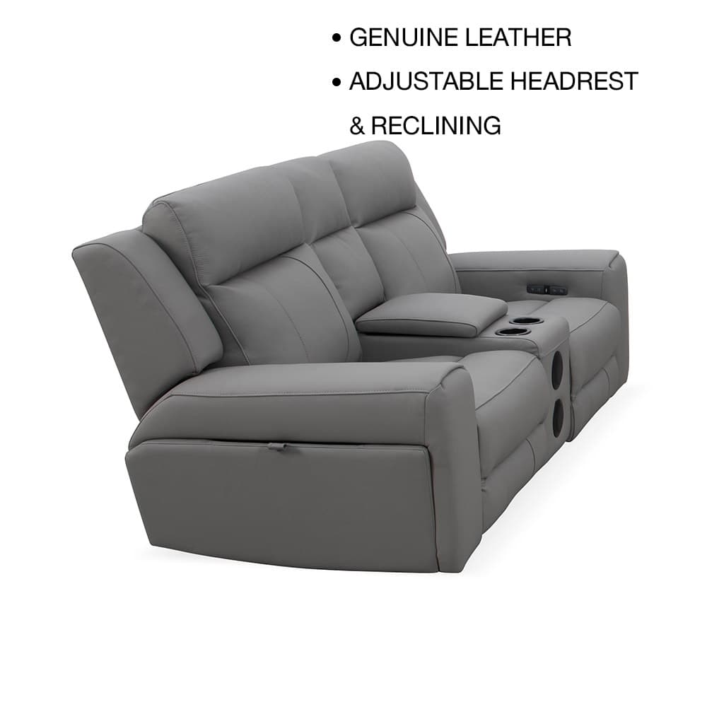 FOSTER/2RRM,โซฟาปรับเอนนอน 2 ที่นั่ง/ปรับด้วยไฟฟ้า