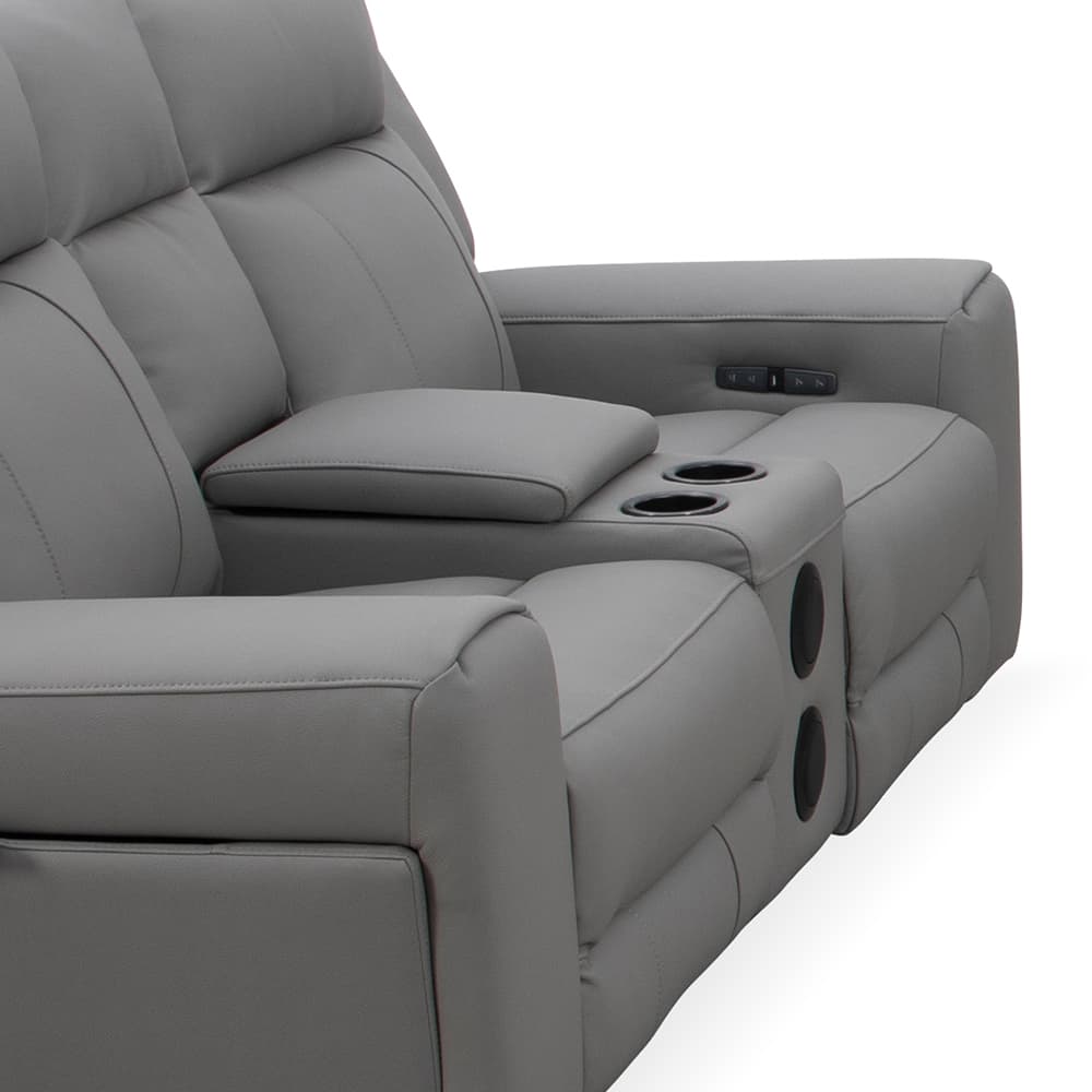 FOSTER/2RRM,2 Seat Power Recliner w/Music Console-3