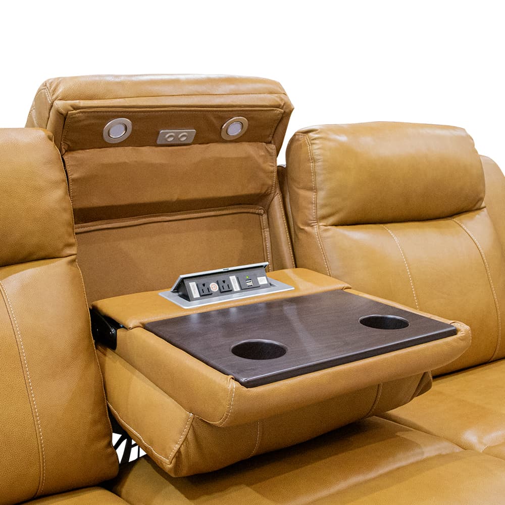 FOSTER/3RRM,โซฟาปรับเอนนอน 3 ที่นั่ง/ปรับด้วยไฟฟ้า-4