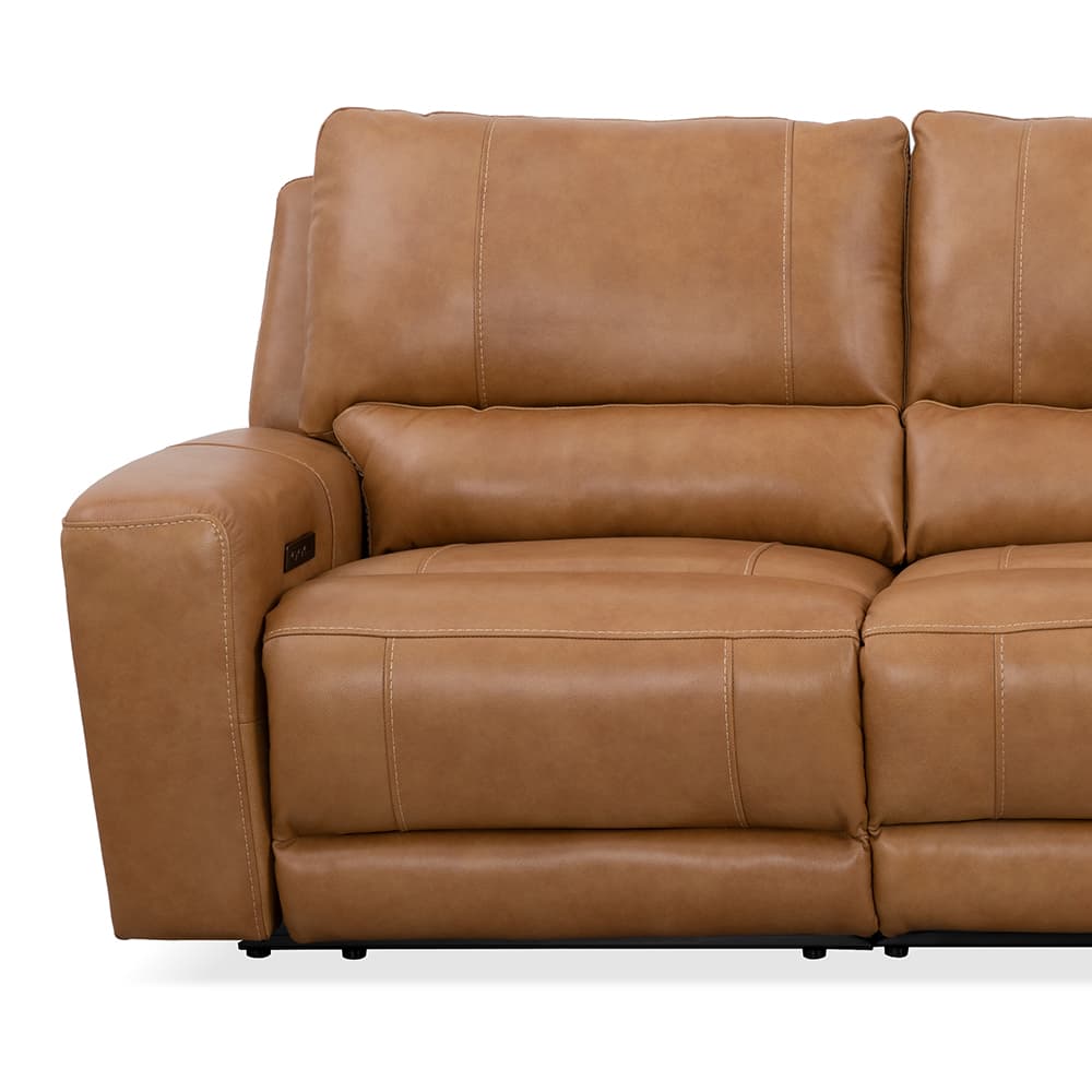 HACKETT/3RRRM,3 Seater Power Recliner Adj Headrest-4