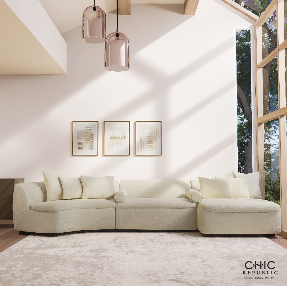 SAINSBURY/โซฟาเข้ามุมทรงตัว U-5