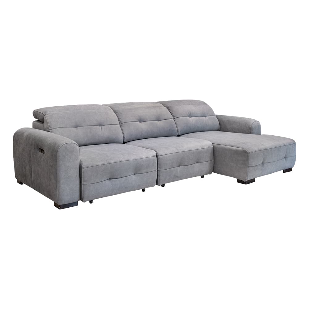 BRICK/L,โซฟาปรับขยายที่นั่งได้ตัว L ด้านซ้าย/ไฟฟ้า-3