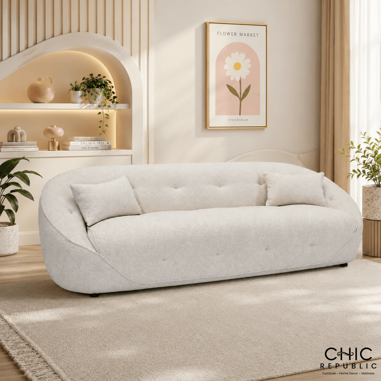 VERNELL/3,3 Seater Sofa