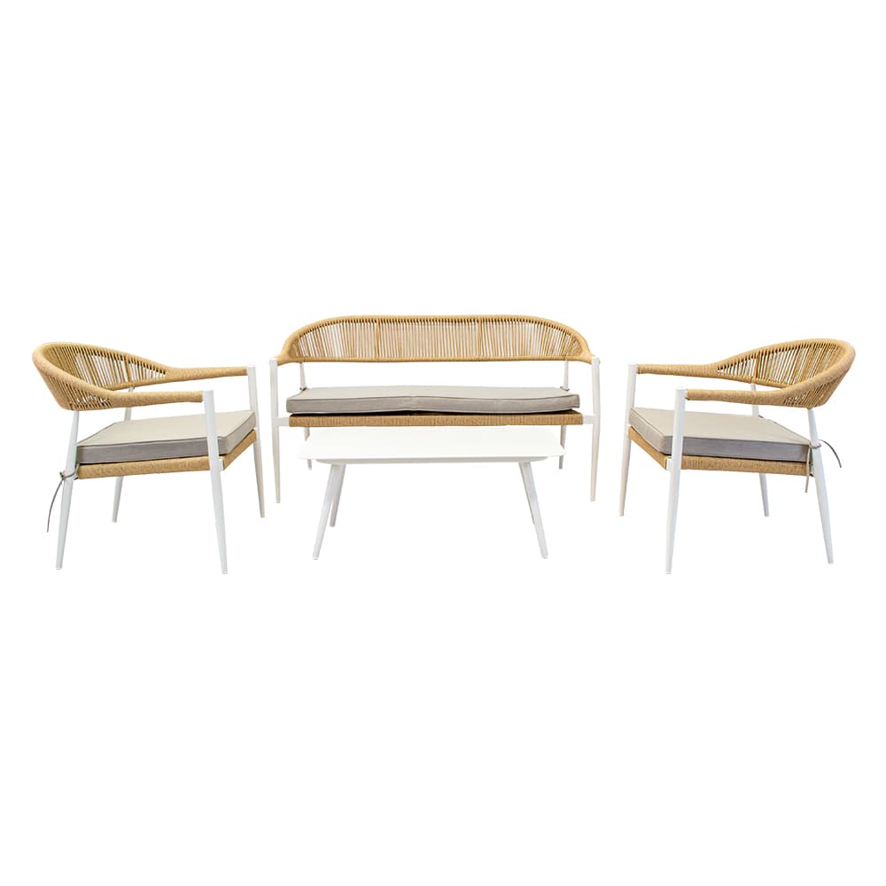 LUKA/4,Set of 3 Sofa & 1 Coffee Table