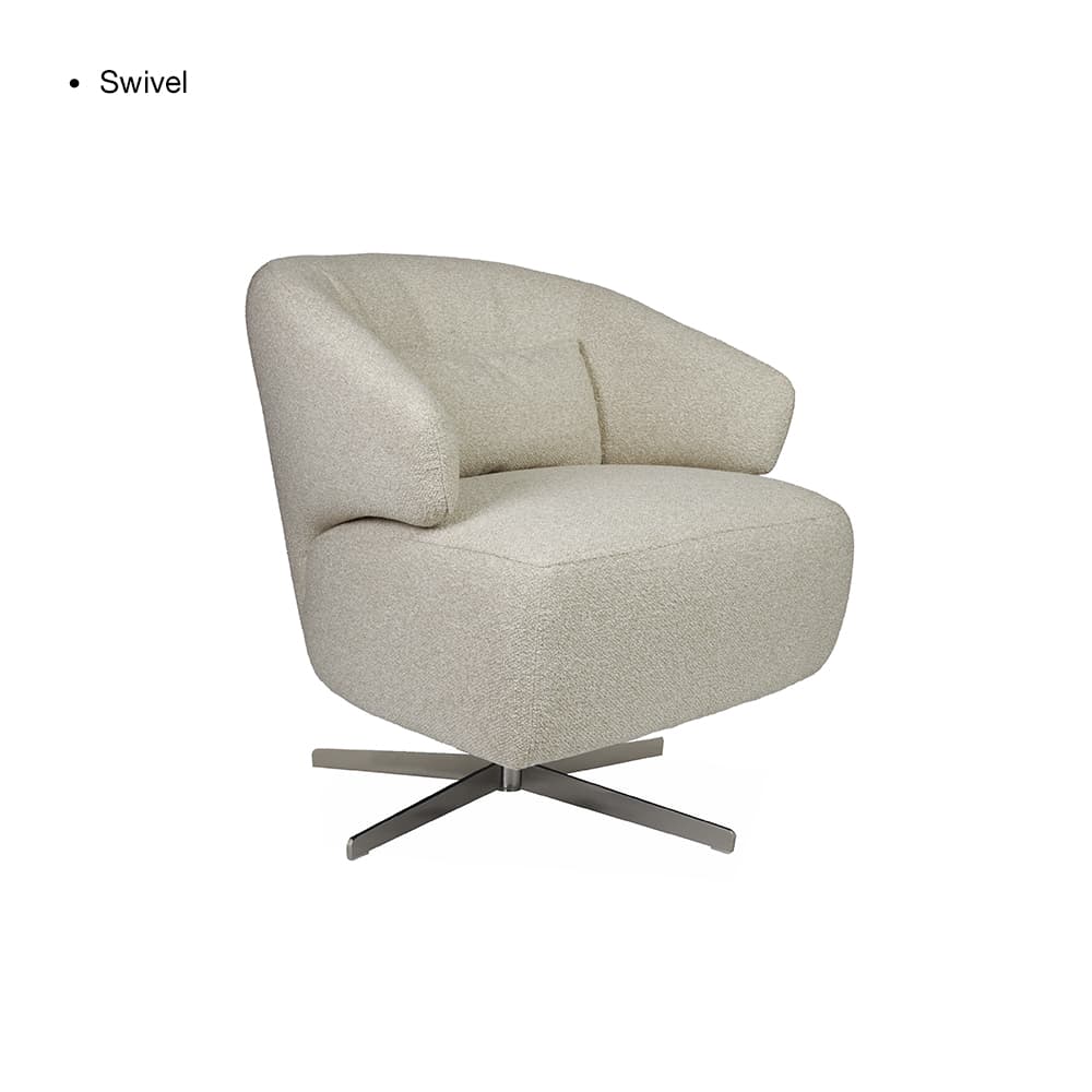 CENDRA/1,โซฟา 1 ที่นั่งแบบหมุนได้