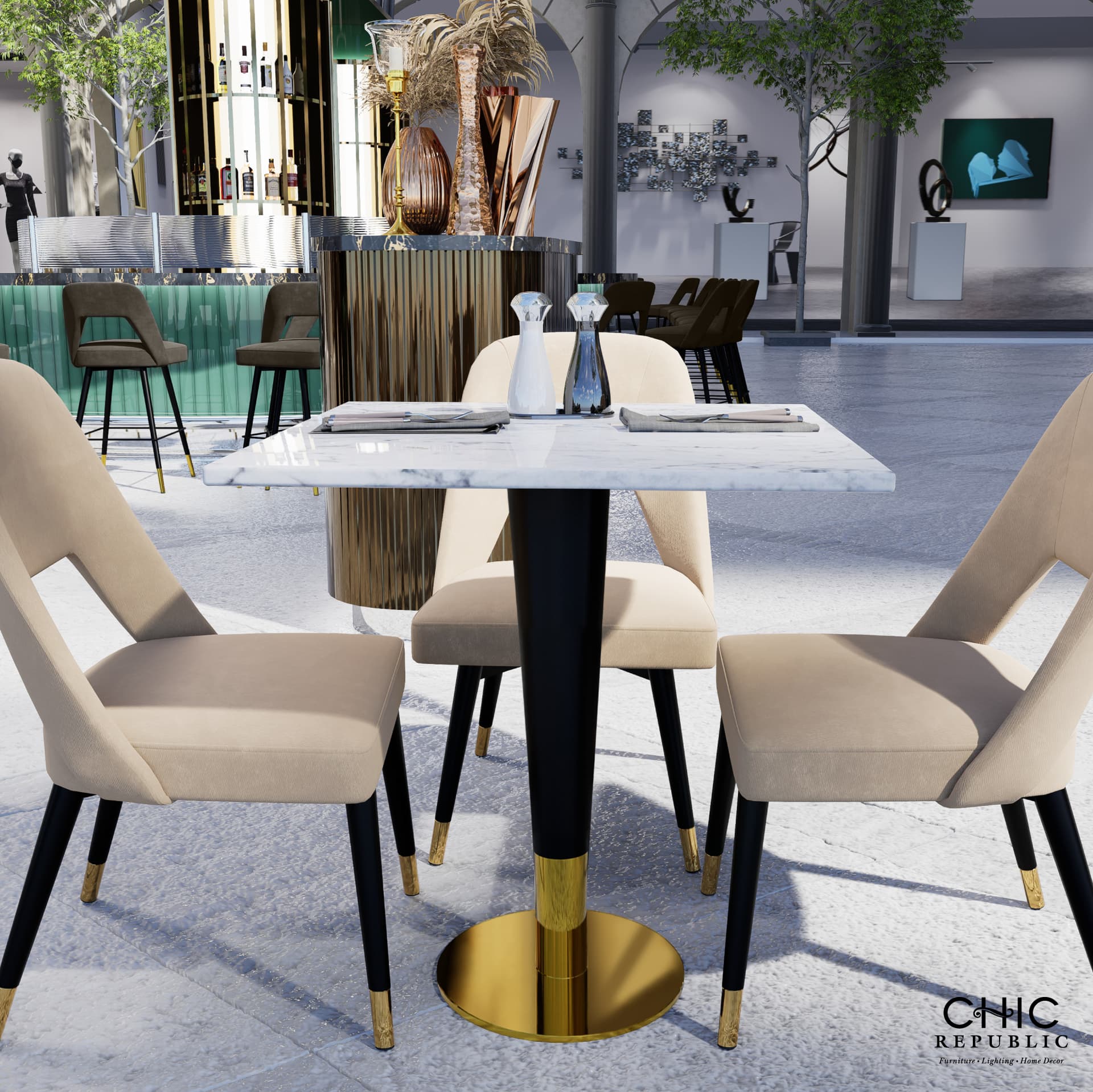 CONE SQUARE-GV/80,Dining Table-7