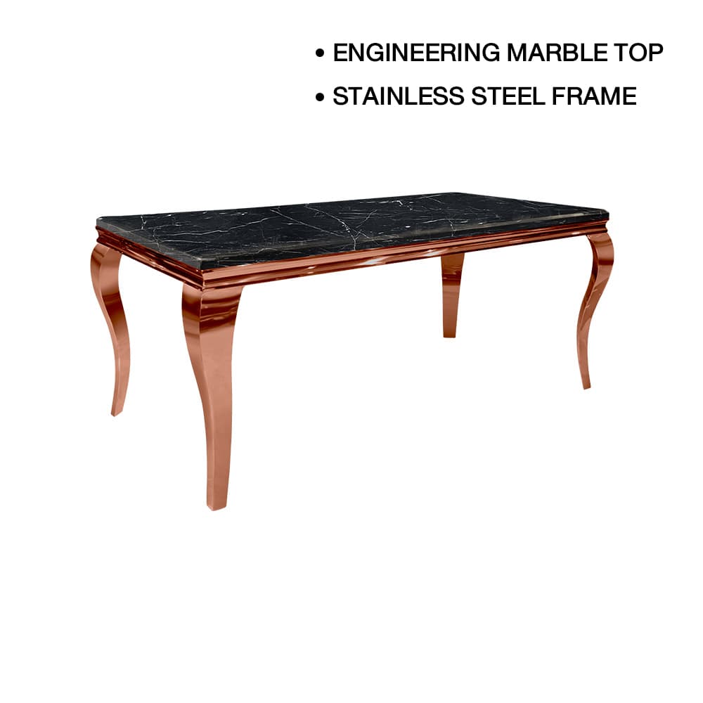 SANTIAGO-RG/180 MARBLE,Dining Table