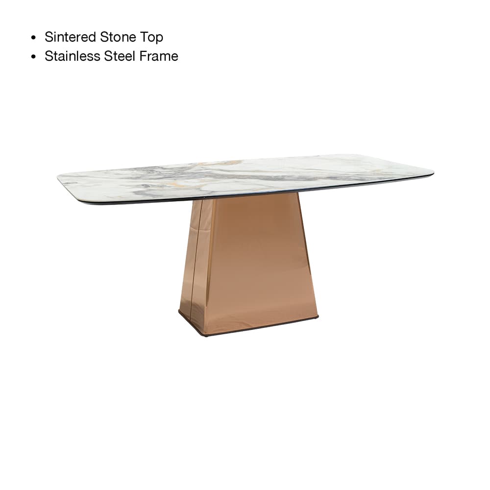 EMILIA RECTANGULAR-RG/180,โต๊ะอาหาร