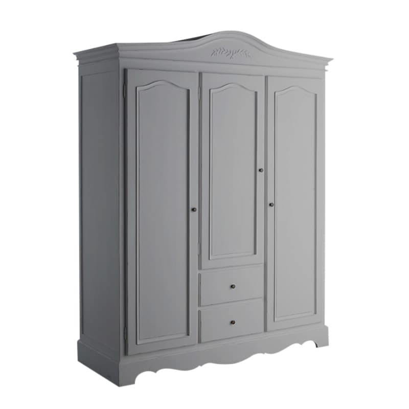 SARITA/3,3 Door Wardrobe W/2 Drawer