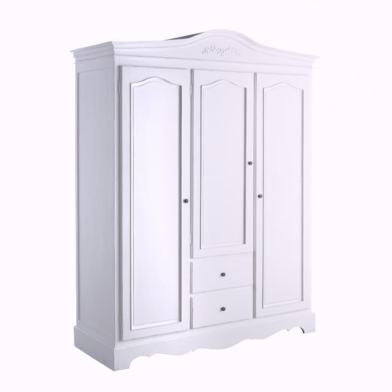 SARITA/3,3 Door Wardrobe W/2 Drawer