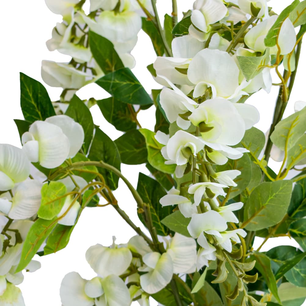 WISTERIA AND LEAVES,ดอกไม้ประดิษฐ์ในแจกัน-3