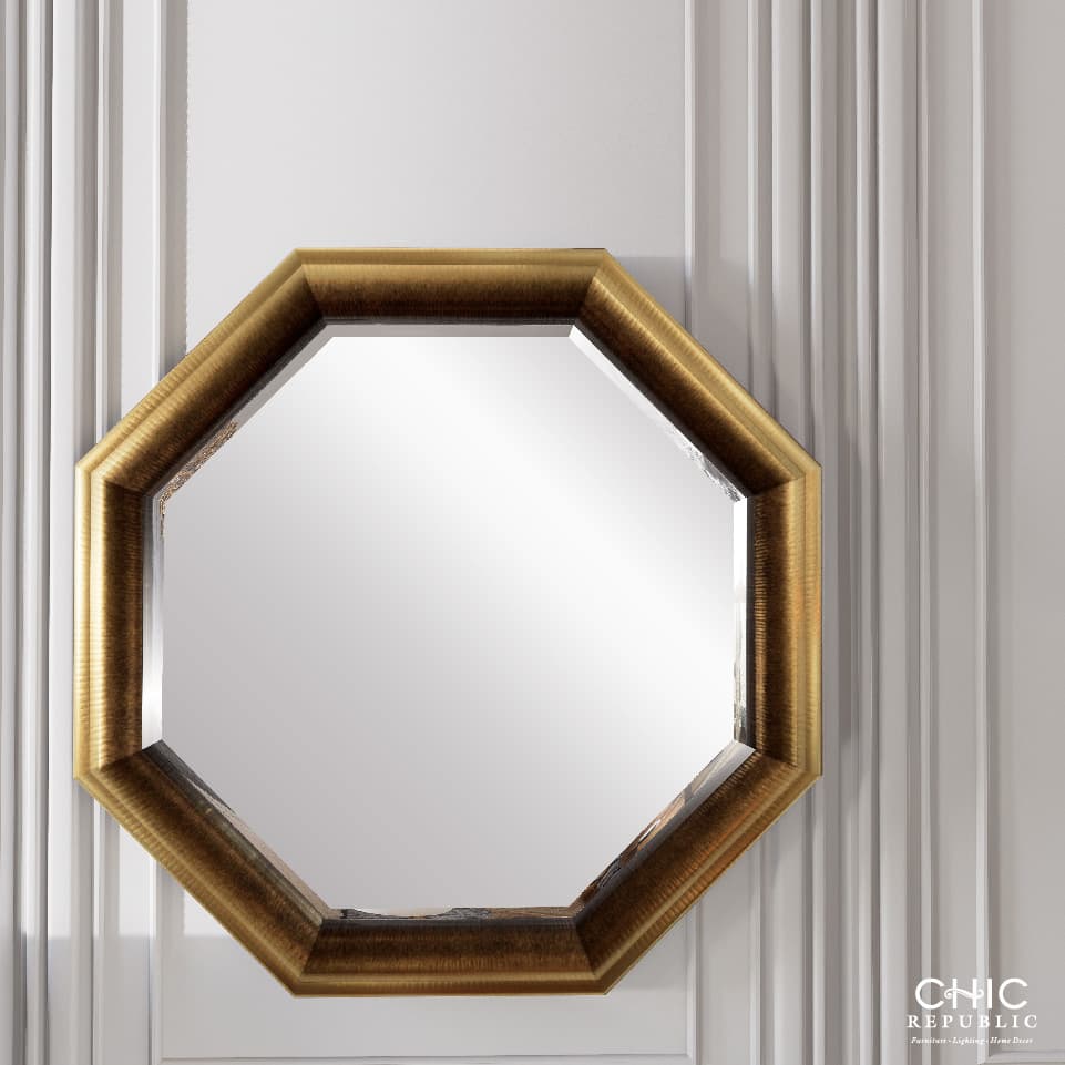 SUNSHINE/60x60,Octagon Wall Mirror-2