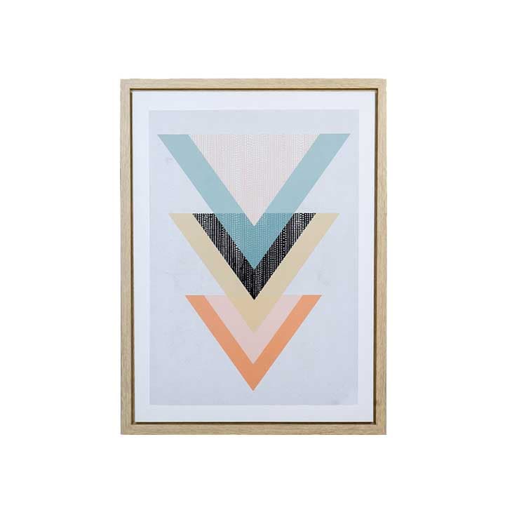 TRIANGLE/45x60,ภาพติดฝาผนัง