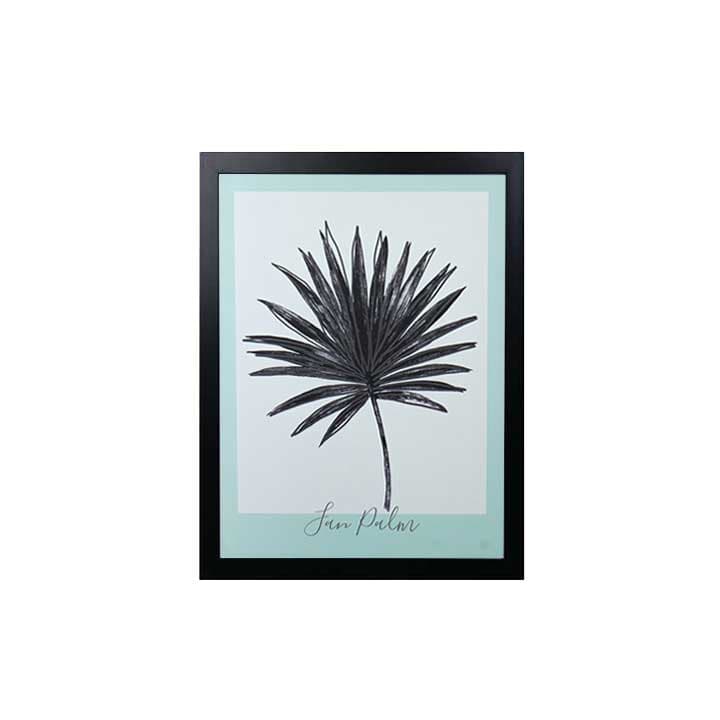 PALM LEAF/30x40,Picture with Frame
