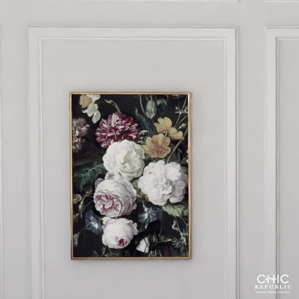 FLOWER BOUQUET-A/50x70,Picture with Frame-2