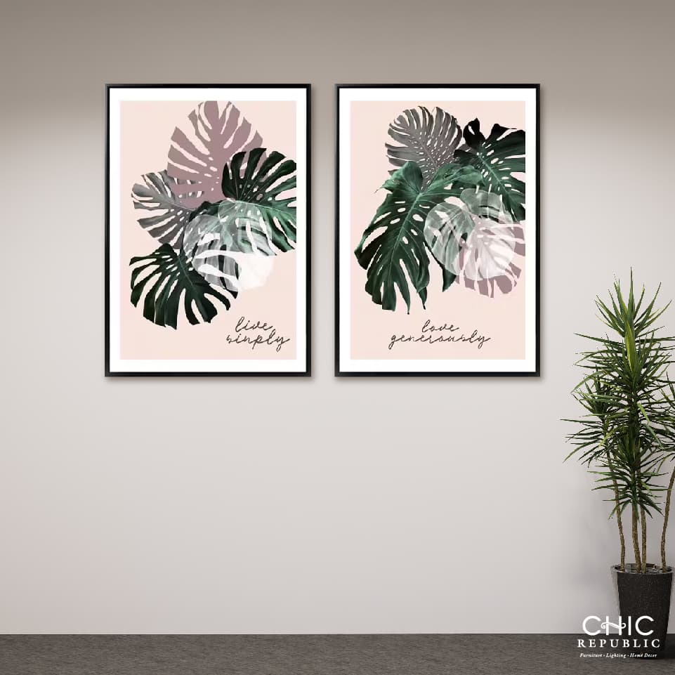 BOTANICAL-B/50x70,Picture with Frame-2