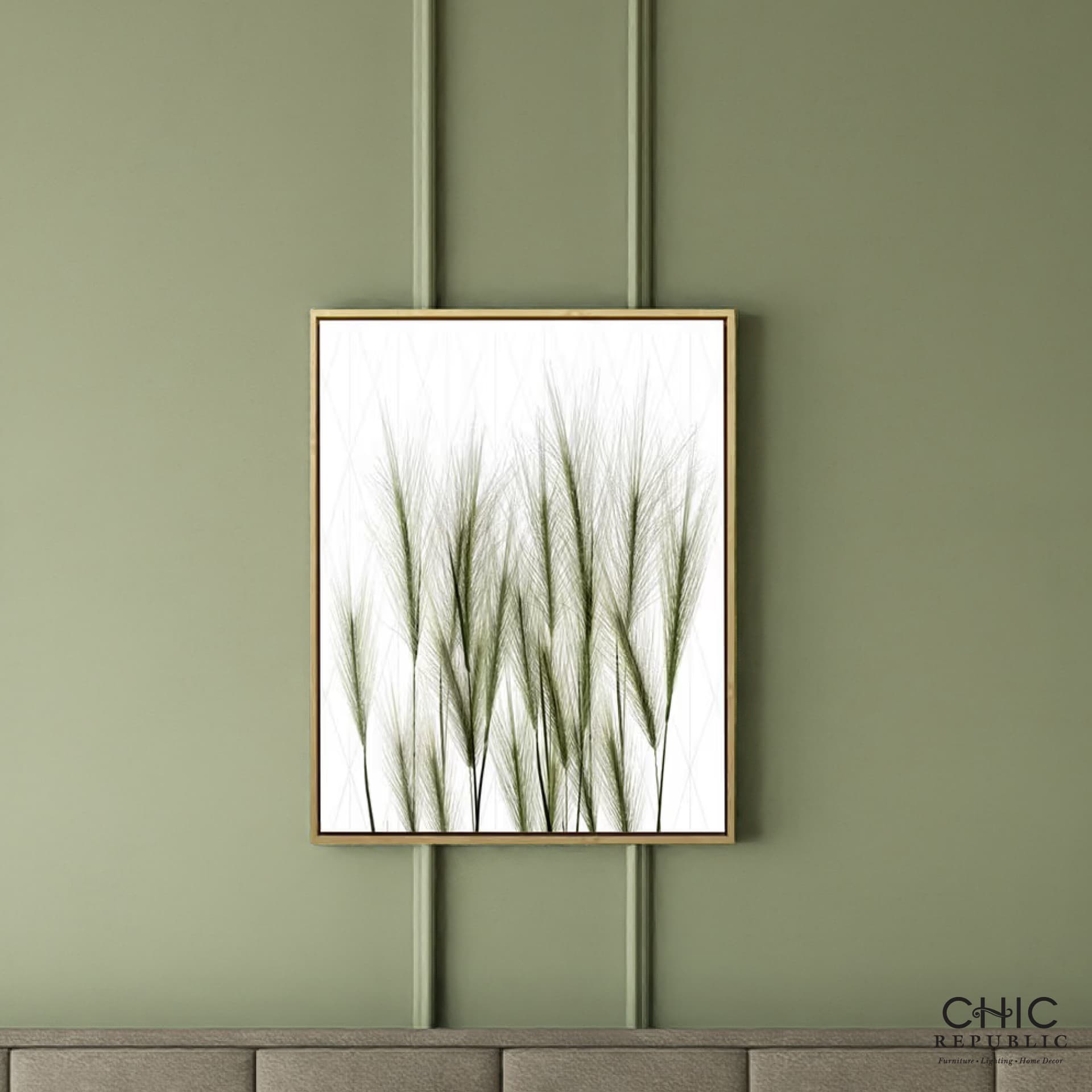 PATCH OF GLASS/40x50,Picture with Frame-2