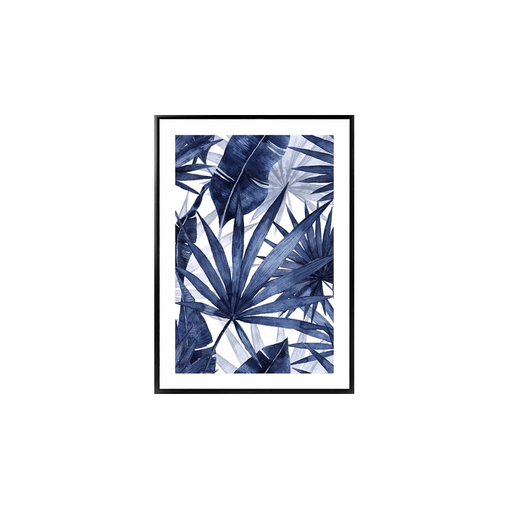 SHADE OF BLUE-A/50x70,ภาพติดฝาผนัง