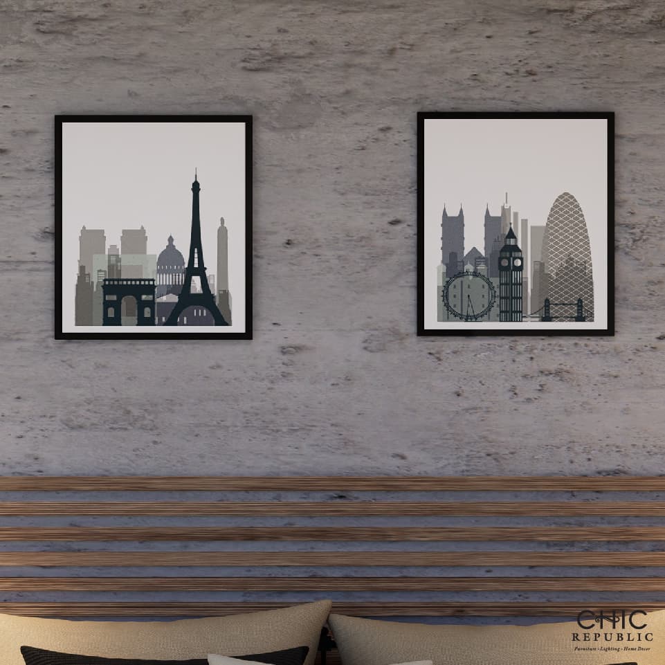 BIG BEN II/40x50,Picture with Frame-2