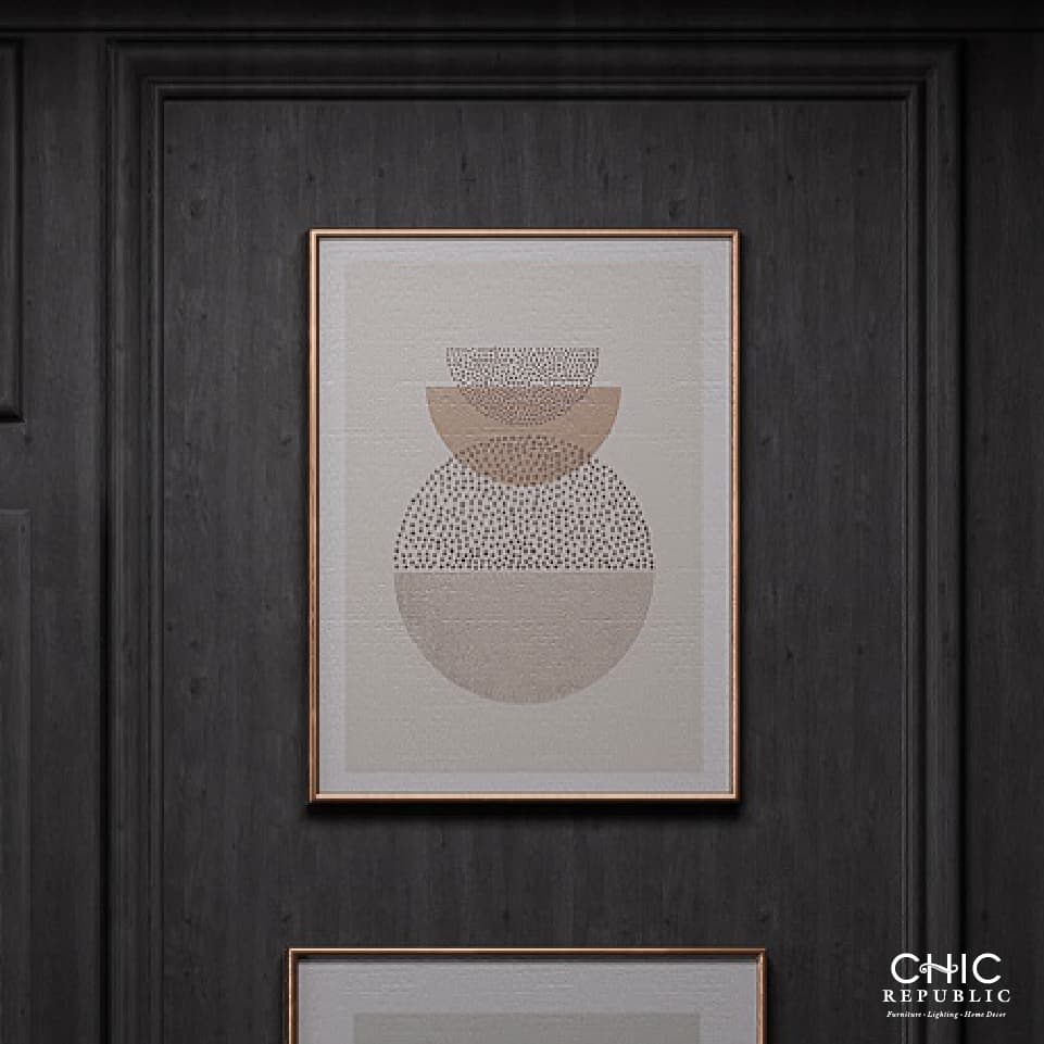 GEO ABSTRACT-I/45x60,Picture with Frame-3