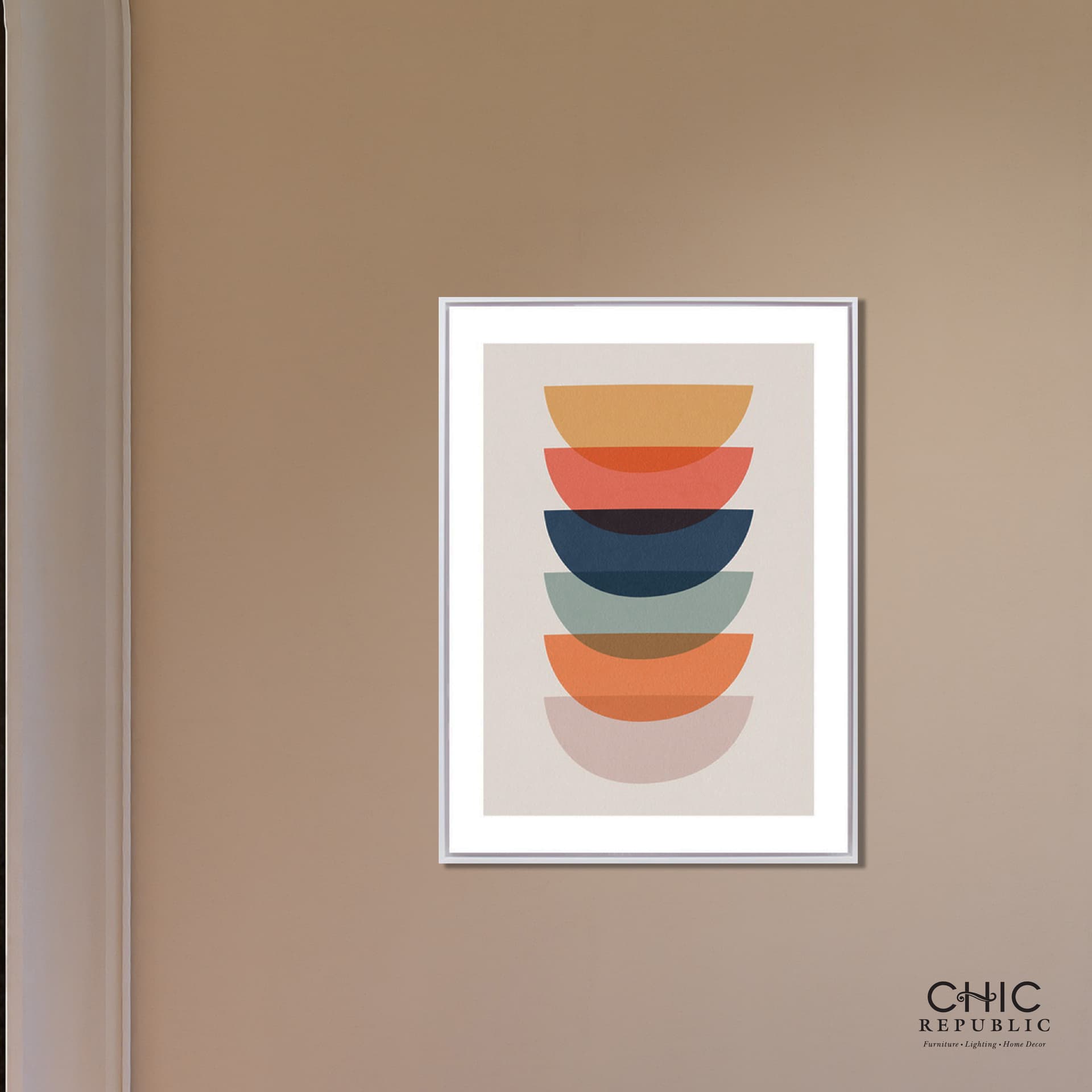 SEMICIRCLE-II/45x60,ภาพติดฝาผนัง-2