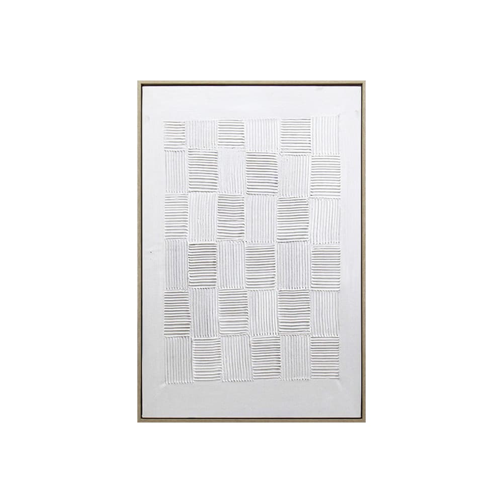 AKER/60x90,Plaster Picture with Frame
