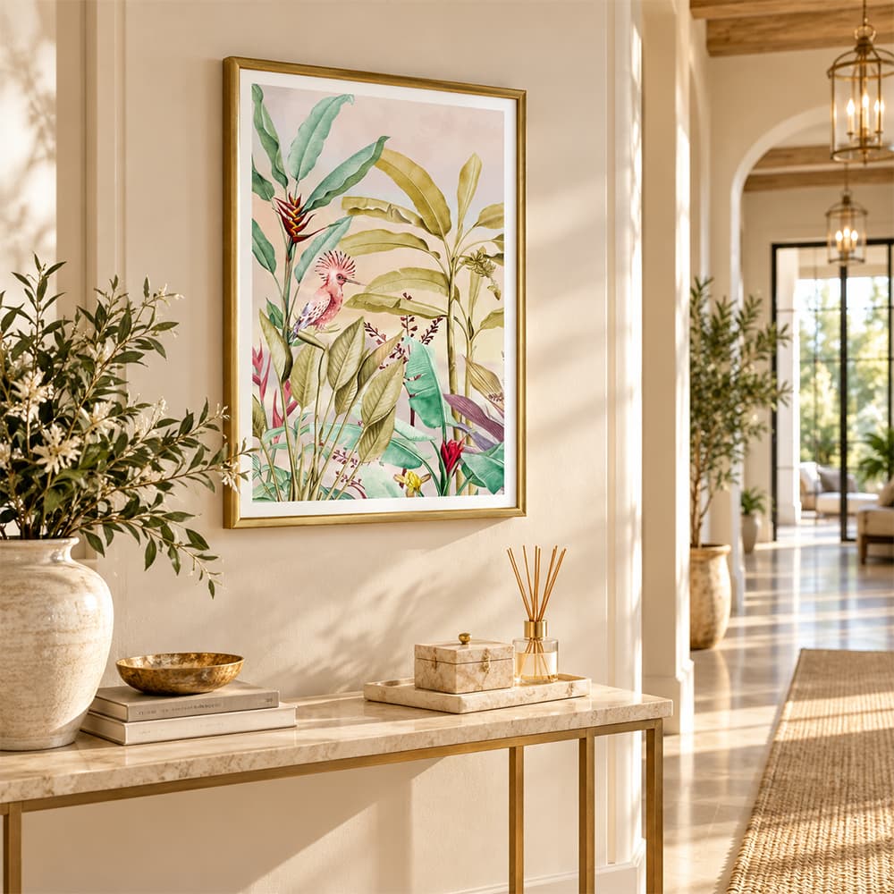 TROPIC A/50x70,Picture with Frame