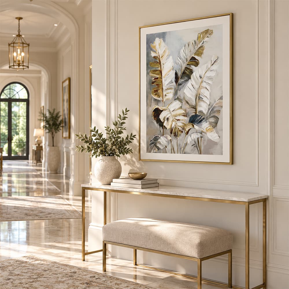LUXE TROPIC A/50x70,Handpainted Picture with Frame