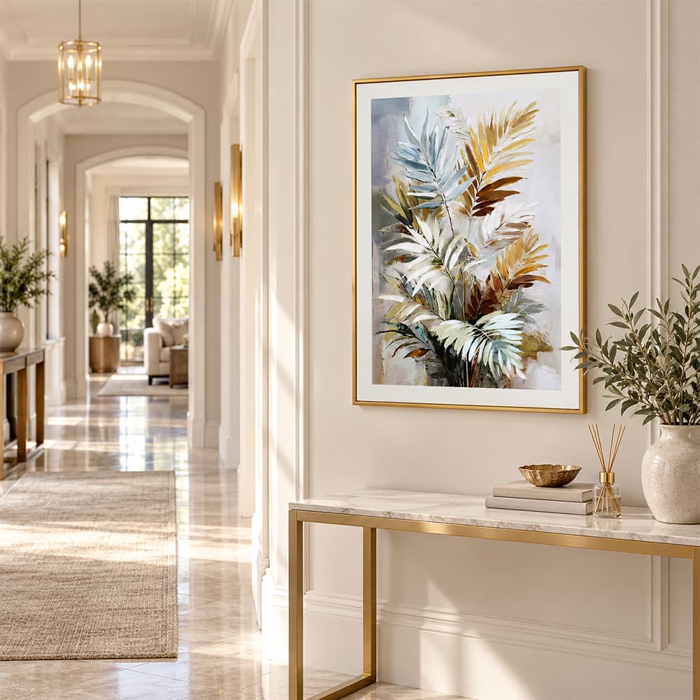 LUXE TROPIC B/50x70,Handpainted Picture with Frame