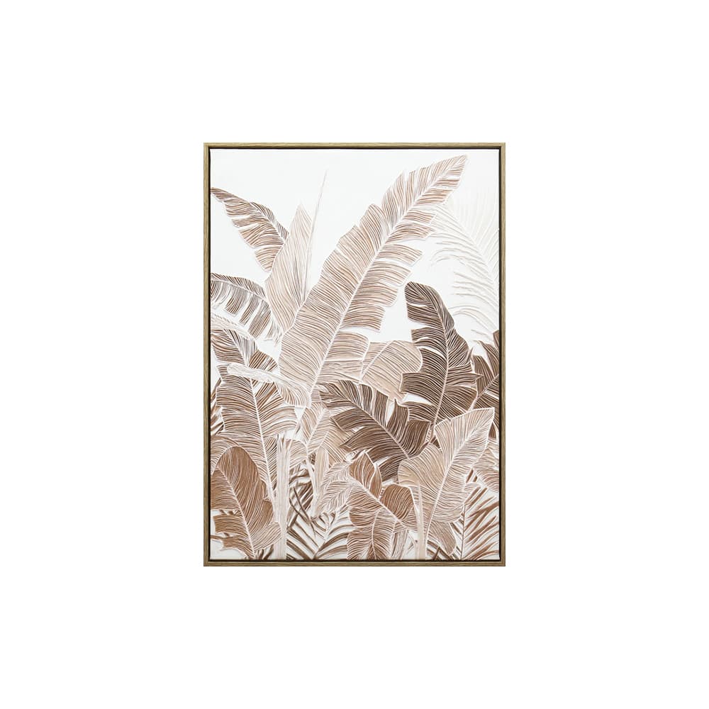 PALE LEAF B/50x70,UV Coating ภาพติดฝาผนัง-2