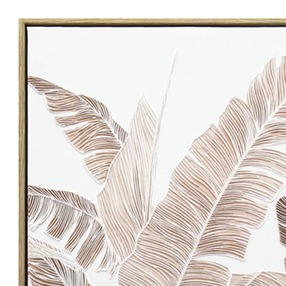 PALE LEAF B/50x70,UV Coating ภาพติดฝาผนัง-3