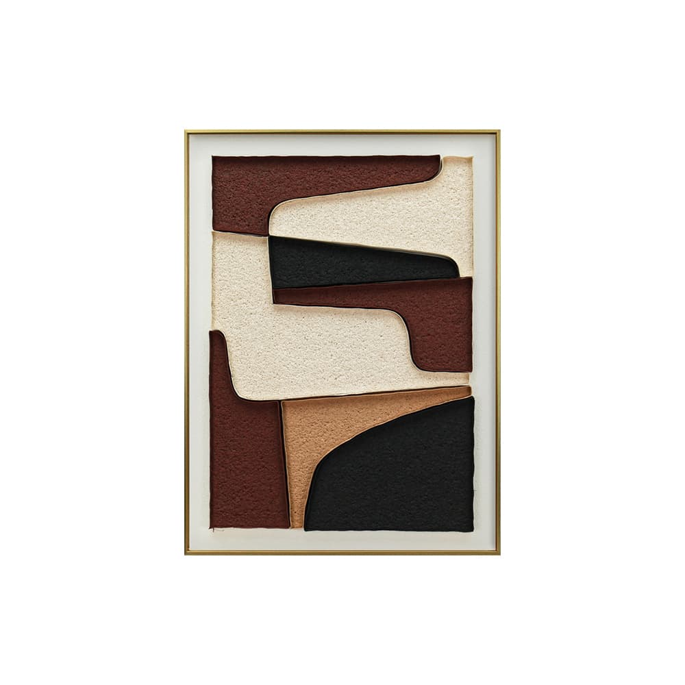 LAYERED B/60x80,3D Picture with Frame-2