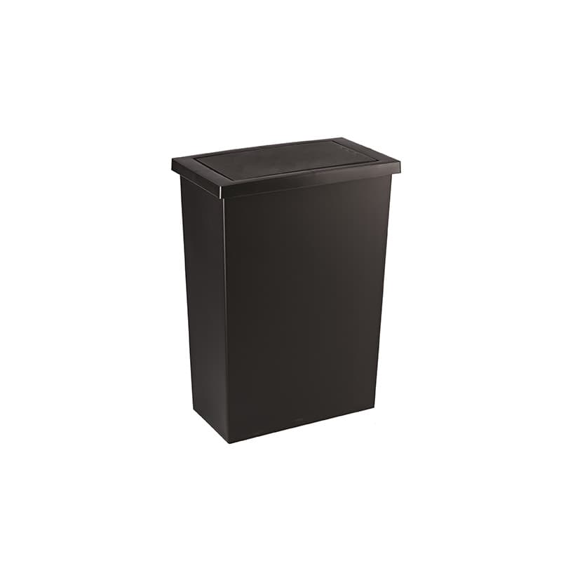 HH-308 Slim Swing bin 20L(Bk)