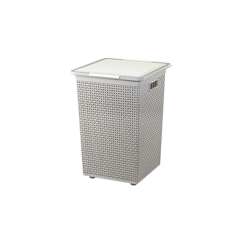 ตะกร้าซักผ้า สีเทา