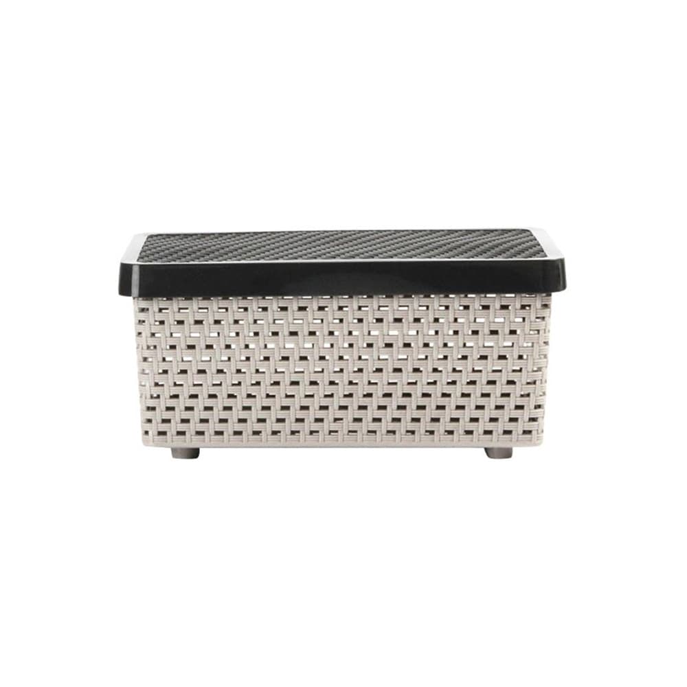 ตะกร้า สีเทา size s