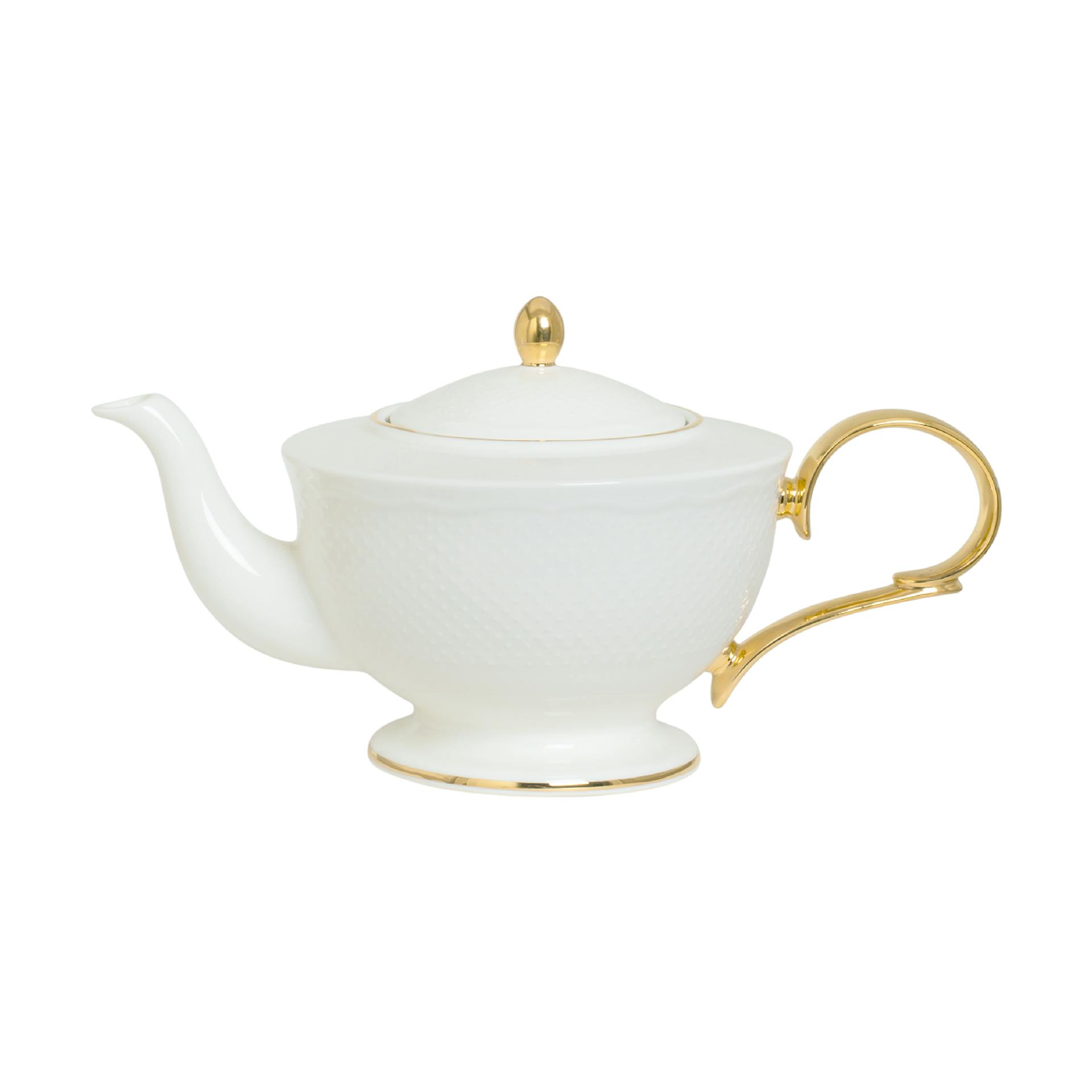 VIVA GOLD, Tea Pot/ H18.3