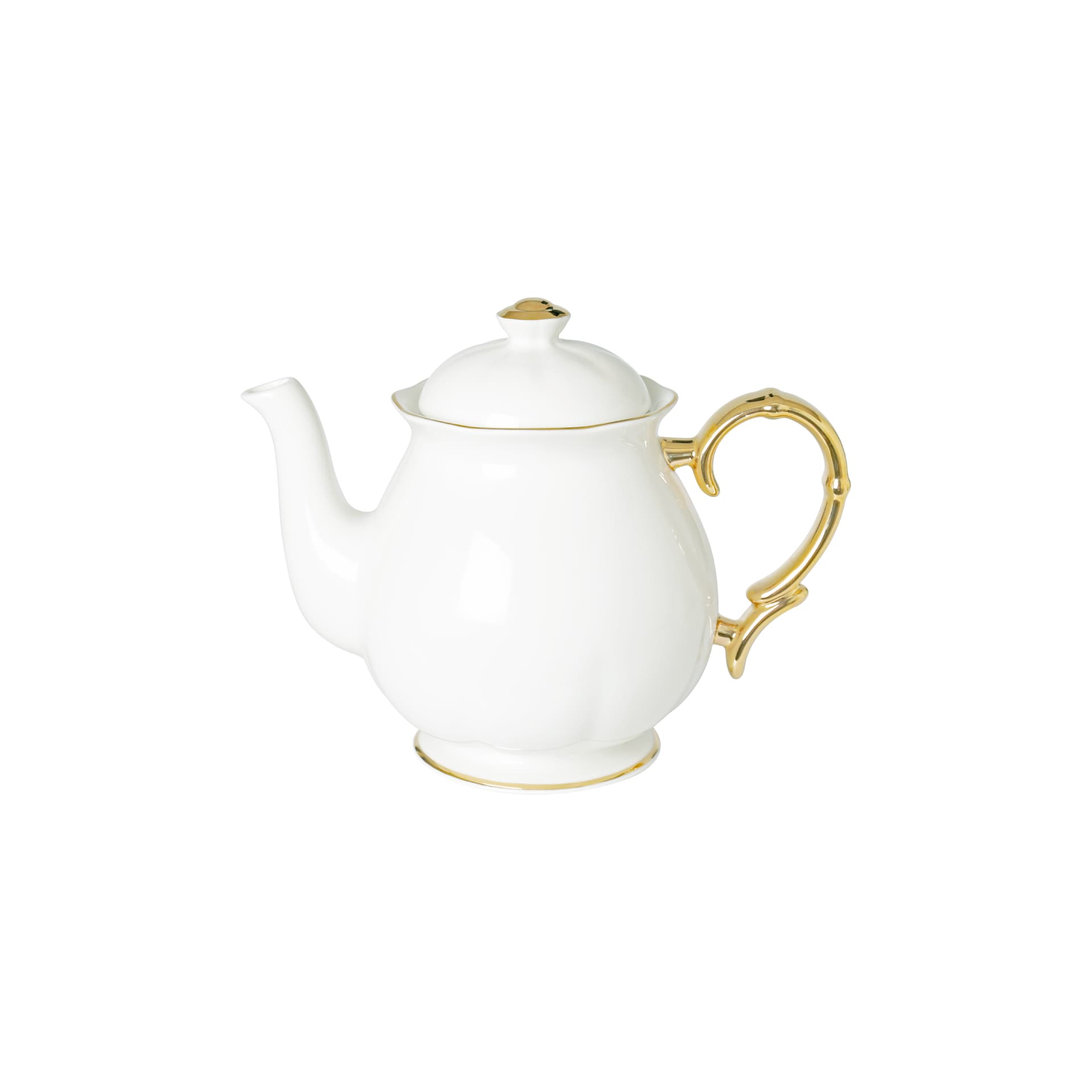 BLOOM GOLD Tea Pot with Lid